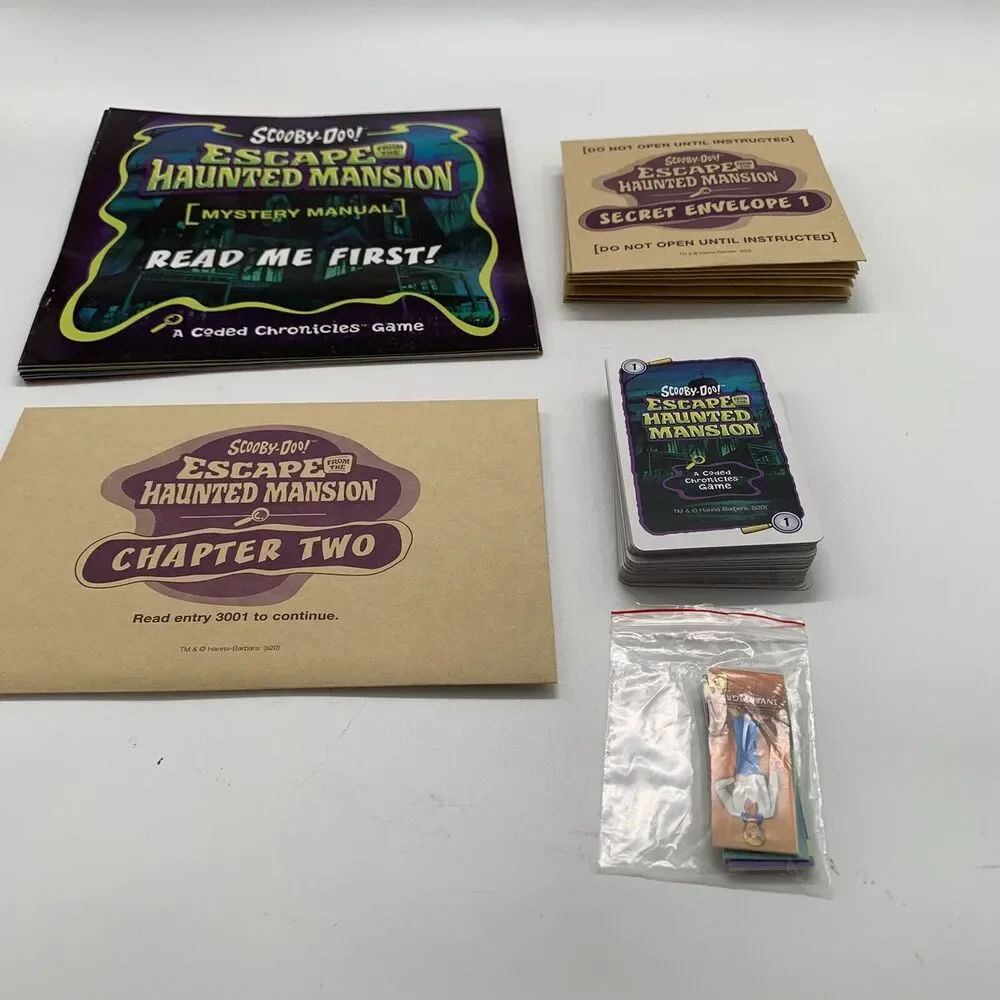 Scooby Doo Escape from the Haunted Mansion A Coded Chronicles Game Complete